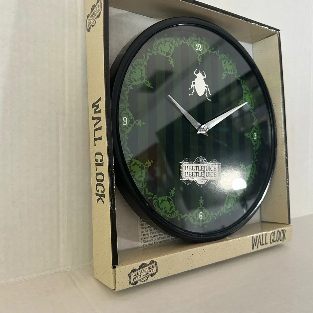 🆕Beetlejuice Wall Clock